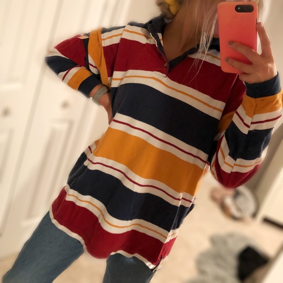 Vintage Other - Vintage Dockers Polo Rugby Style Pullover